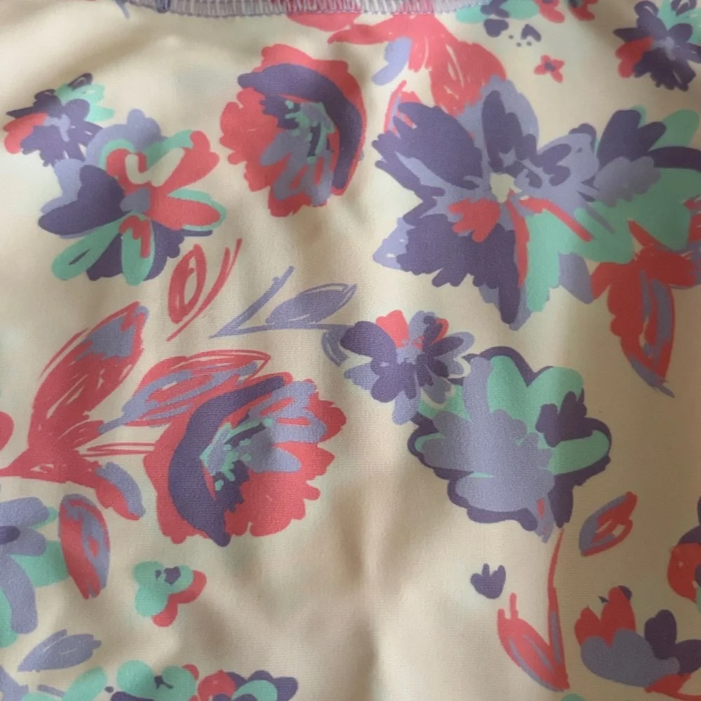 RuffleButts Long Sleeve Princess Meadow One Piece Rash Guard NWOT